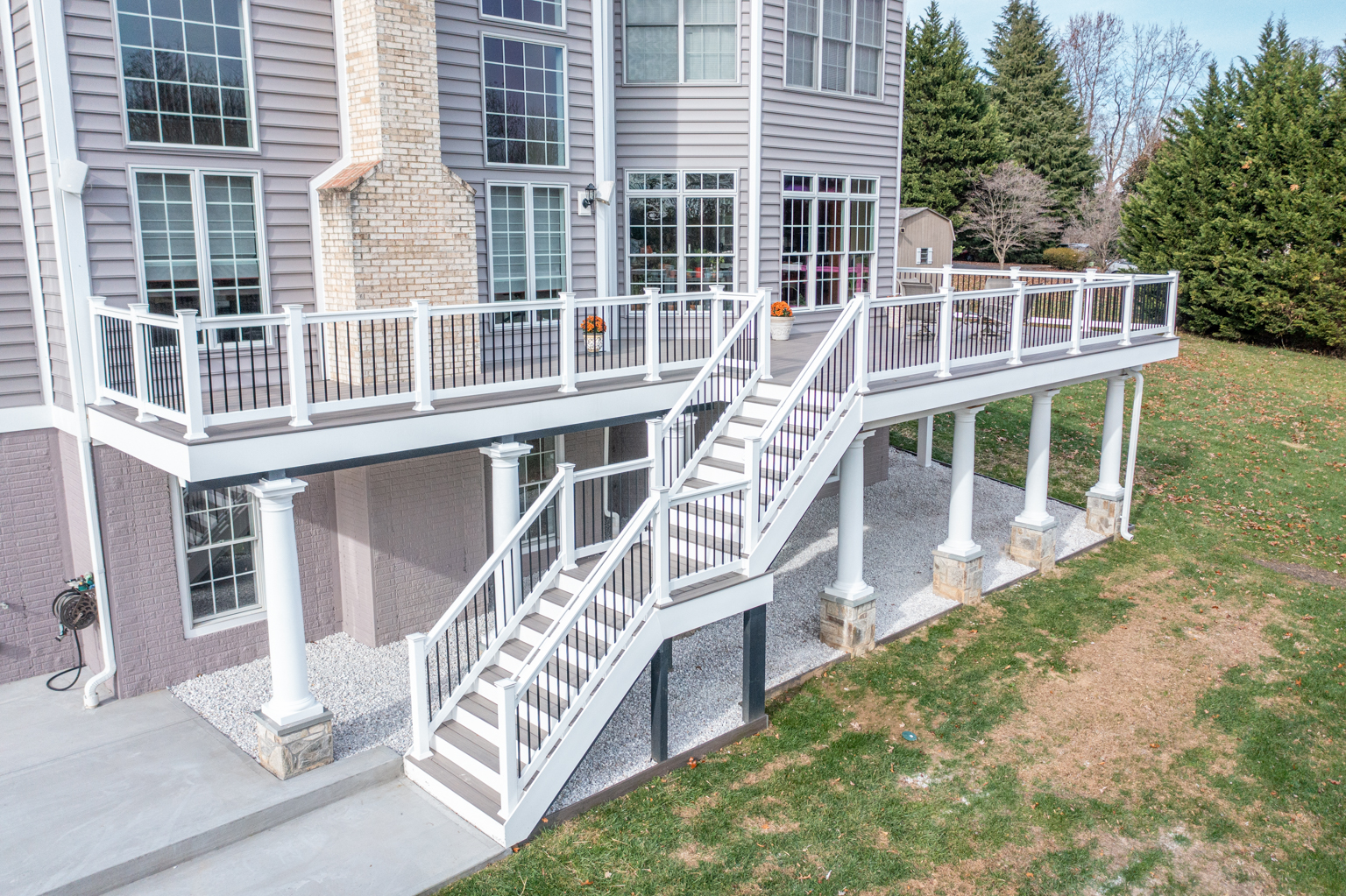Custom deck and porch construction