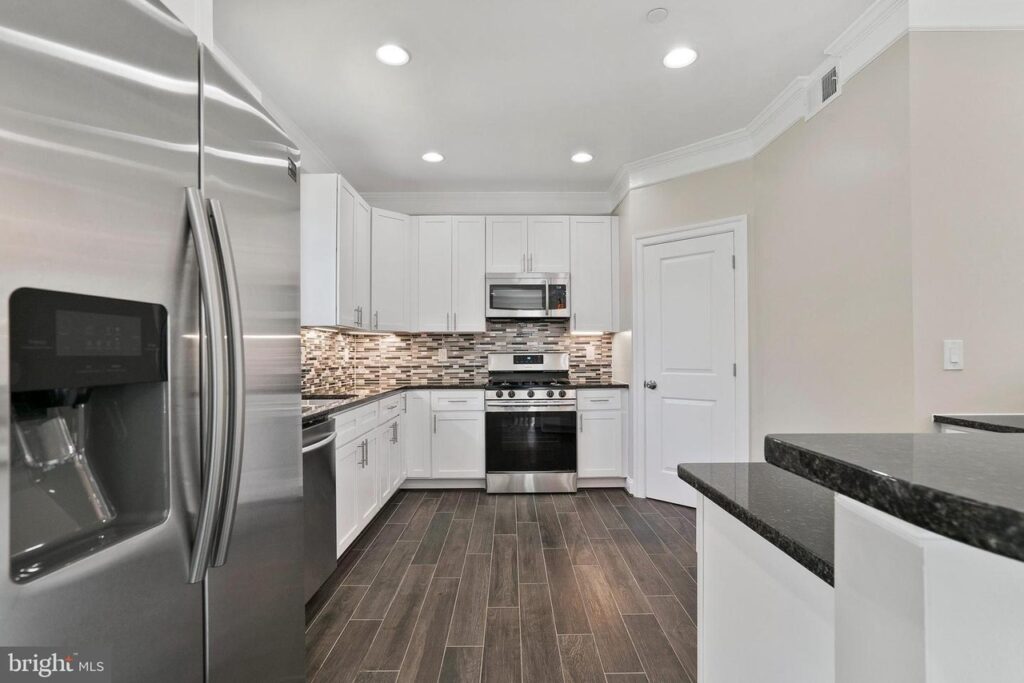 Kitchen remodel — island and seating