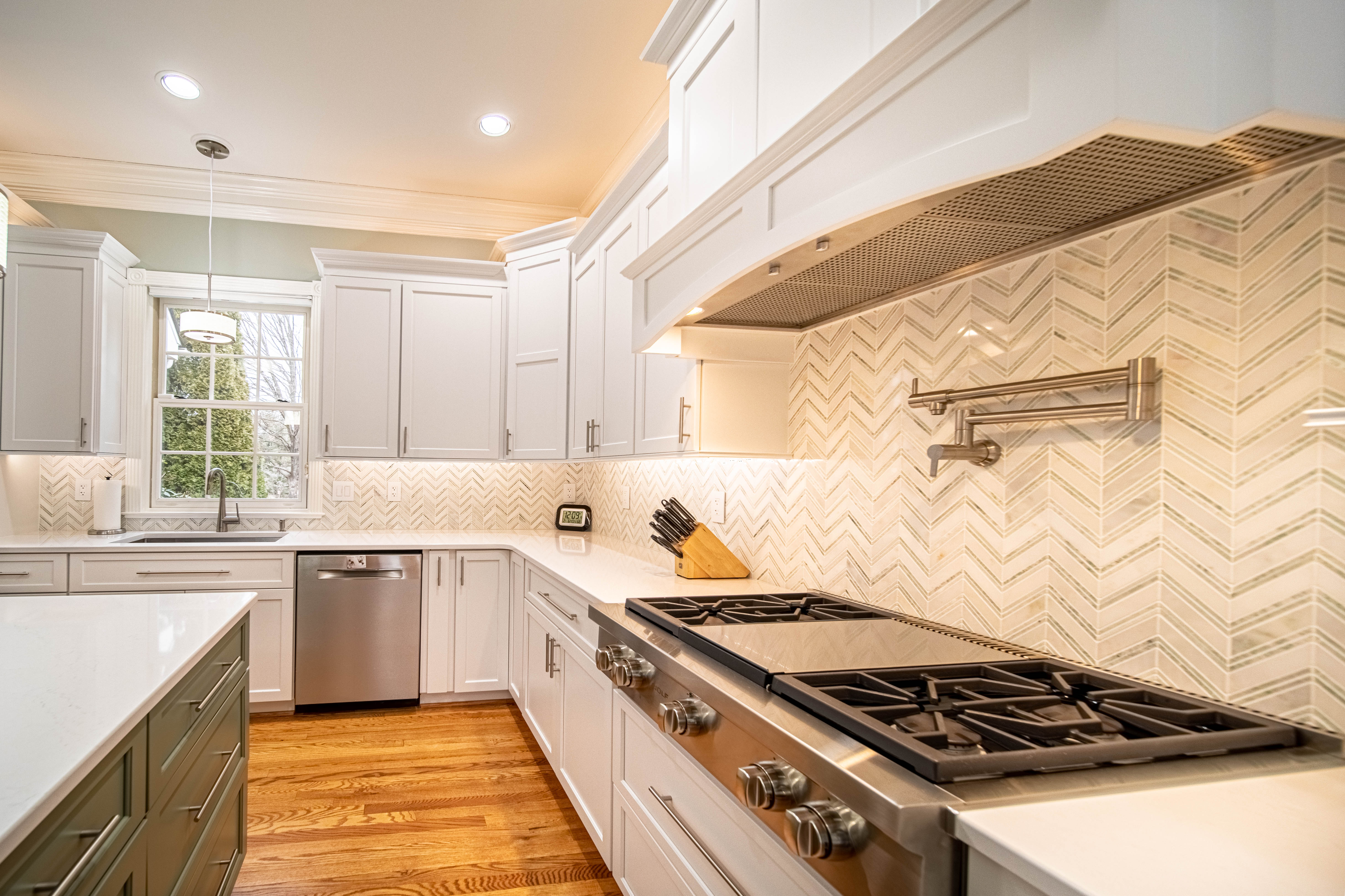 Kitchen remodel — finished result