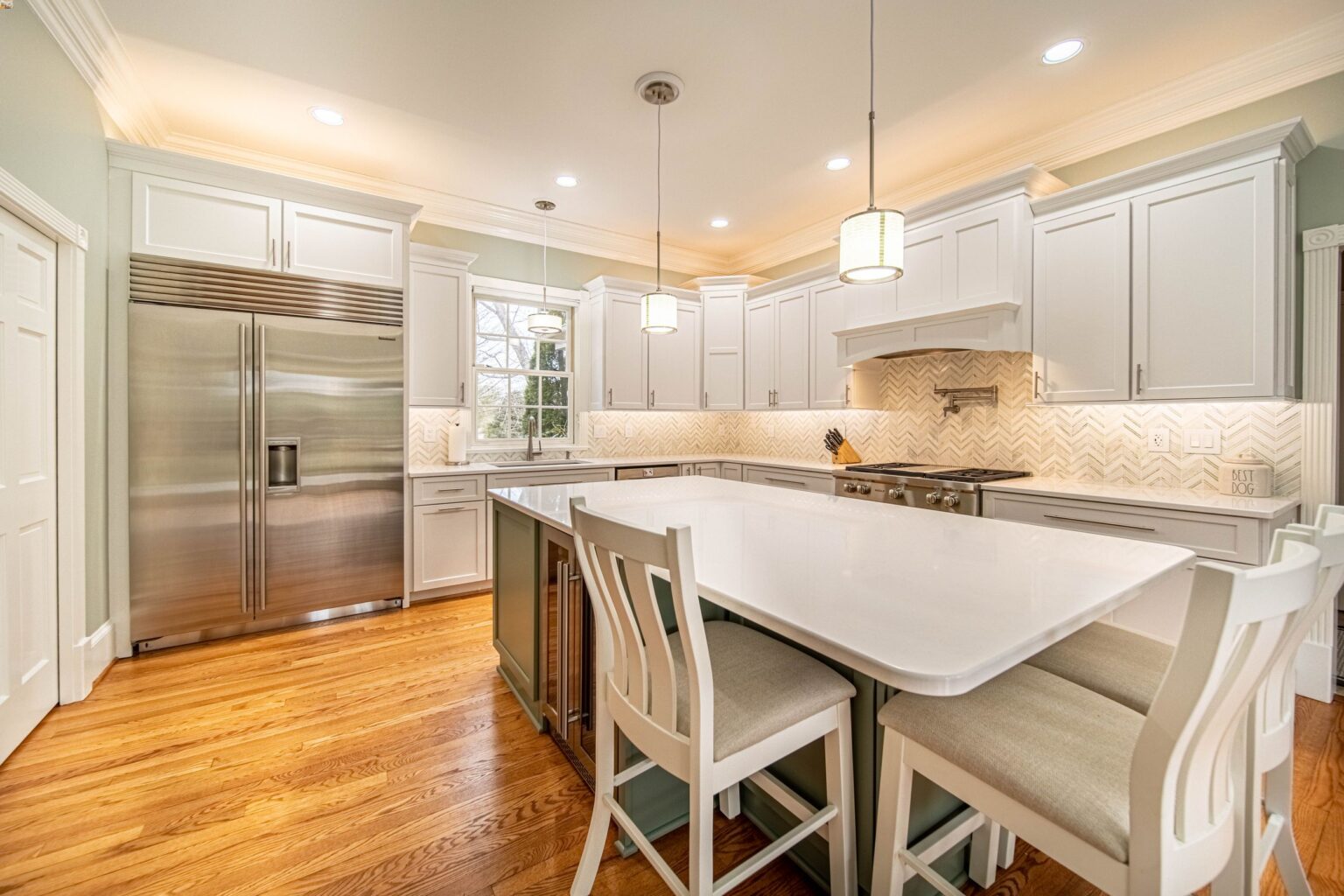Kitchen remodel — cabinetry detail