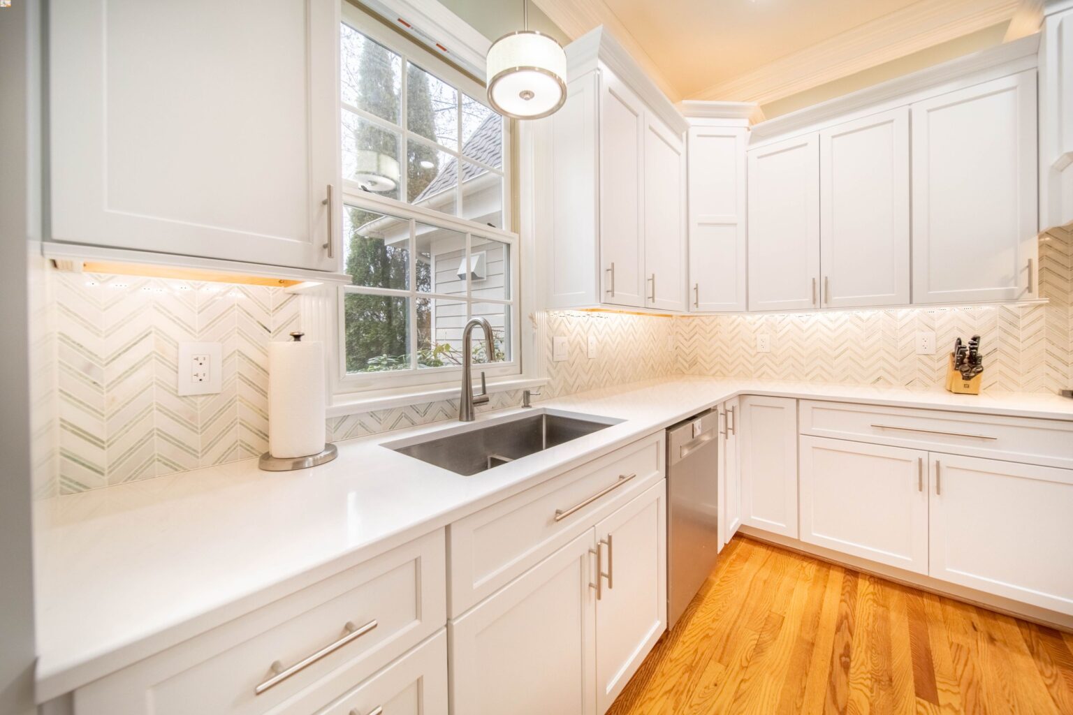 Kitchen remodel — open layout view